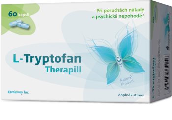 Brainway L-Tryptofan Therapill doplněk stravy pro duševní pohodu