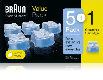 Braun Series Clean & Renew cartuchos de limpieza