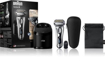 Braun Series 9 9292cc Wet&Dry with Clean&Charge System rasoio a lama