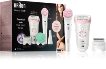Braun Silk-épil 9 Beauty Set 9-995 épilateur avec une brosse nettoyante