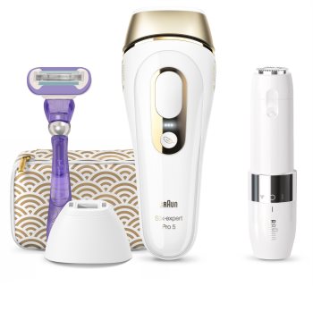 Braun Silk-expert Pro 5 PL5139 IPL epilator IPL pentru corp, față, zona inghinală și axile