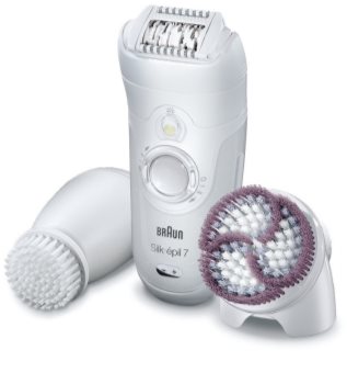 Braun Silk épil 7 7-929 SkinSPA depiladora com cabeça peeling e cabeção de limpeza facial