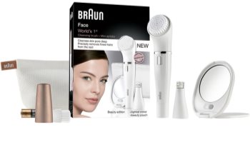 Braun Face 831 Epilator with Facial Cleansing Extension