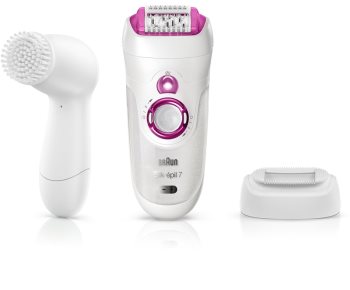 Braun Silk épil 7-539 depiladora con cepillo de limpieza para el rostro