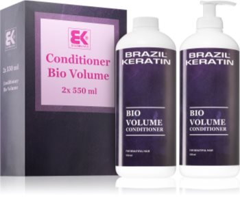 Brazil Keratin Bio Volume conditioner pentru volum (pentru par fin)