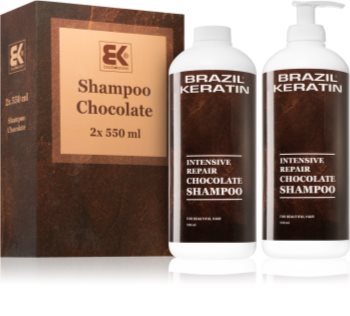 Brazil Keratin Chocolate выгодная упаковка (для поврежденных волос)