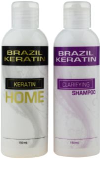 Brazil Keratin Home zestaw kosmetyków I. (do włosów trudno poddających się stylizacji) dla kobiet