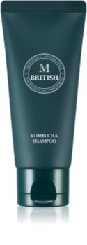 BRITISH M Kombucha shampoo rigenerante intenso per capelli e cuoi capelluti stanchi