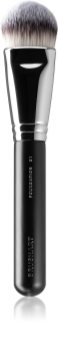 BrushArt Professional Foundation Brush Flat pinceau fond de teint liquide