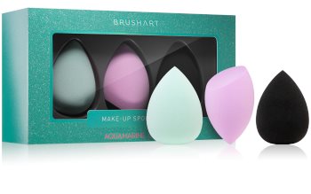 BrushArt Face Sponge set Make up Schwämmchen 3 pc