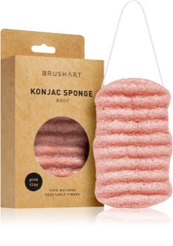 BrushArt Home Salon Konjac sponge Hellävarainen Kuorintasieni Vartalolle