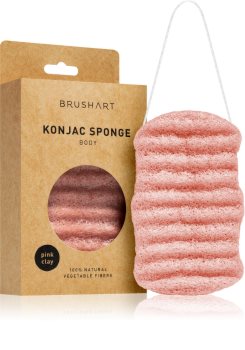 BrushArt Home Salon Konjac sponge Maigs pīlinga sūklis ķermenim