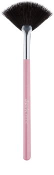 BrushArt Basic Pink oprašovací štětec – vějíř