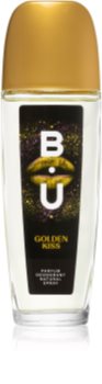 B.U. Golden Kiss deodorant s rozprašovačem new design pro ženy
