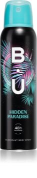 B.U. Hidden Paradise дезодорант в спрей new design за жени