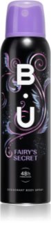 B.U. Fairy Secret deodorant spray pentru femei