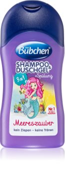 Bübchen Kids 3 in 1 3 az 1 sampon, kondicionáló és tusfürdő gyermekeknek