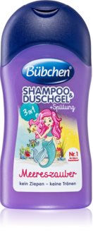 Bübchen Kids 3 in 1 șampon, balsam și gel de duș 3 în 1 pentru copii