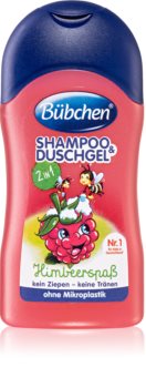 Bübchen Kids Shampoo & Shower II sampon és tusfürdő gél 2 in 1 utazási csomag