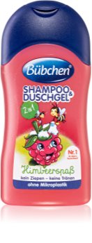 Bübchen Kids Shampoo & Shower II šampūnas ir dušo želė „du viename“ kelioninė pakuotė