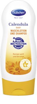 Bübchen Calendula Washing Gel & Shampoo детский гель для умывания и шампунь 2 в 1