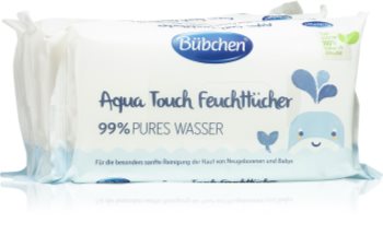 Bübchen Aqua Touch nedves törlőkendők gyermekeknek