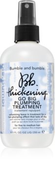 Bumble and bumble Thickening Go Big Plumping Treatment spray volumizzante per l'asciugatura il finishing dei capelli