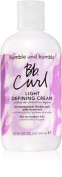 Bumble and bumble Bb. Curl Light Defining Cream crema styling per definire i capelli mossi fissante leggero