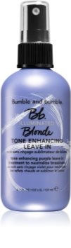 Bumble and Bumble Bb. Illuminated Blonde Tone Enhancing Leave-in ingrijire leave-in pentru par blond