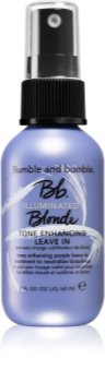 Bumble and Bumble Bb. Illuminated Blonde Tone Enhancing Leave-in trattamento senza risciacquo per capelli biondi