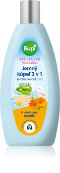 Bupi Sensitive šampon in gel za prhanje za otroke 3v1