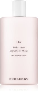 burberry her body cream