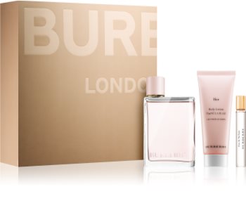 burberry her perfume set