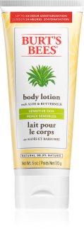Burt’s Bees Aloe & Buttermilk lapte de corp piele sensibilă cu aloe vera