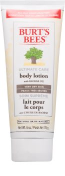 Burt’s Bees Ultimate Care тоалетно мляко за тяло за много суха кожа