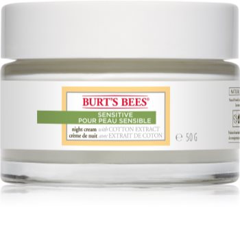 Burt’s Bees Sensitive crème de nuit hydratante peaux sensibles