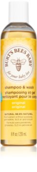 Burt’s Bees Baby Bee shampoo e gel detergente 2 in 1 per uso quotidiano