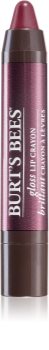 Burt’s Bees Glossy Lip Crayon Lippenstift mit einem hohen Glanz im Stift