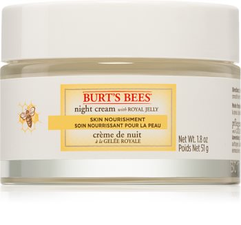 Burt’s Bees Skin Nourishment crema nutriente intensa notte per pelli normali e miste