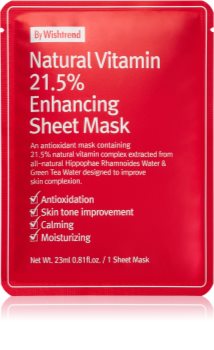 By Wishtrend Natural Vitamin maschera in tessuto rinforzante