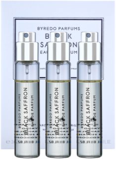 Byredo Black Saffron eau de parfum unissexo 3 x 12 ml (3x recargas com vaporizador)
