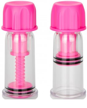 California Exotic Vacuum Twist Suckers BDSM toys for nipples