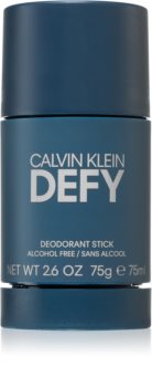 Calvin Klein Defy desodorante en barra sin alcohol para hombre
