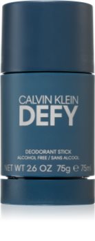 Calvin Klein Defy desodorizante em stick (sem álcool) para homens