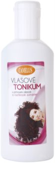 Camelus Hair Care tónico capilar com extratos de óleo de avestruz e de plantas para nutrição e brilho
