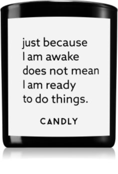 Candly & Co. Just because I am awake vela perfumada