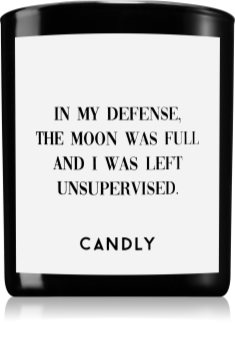 Candly & Co. In my defense vela perfumada