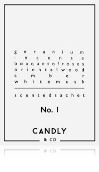 Candly & Co. No. 1 wardrobe air freshener