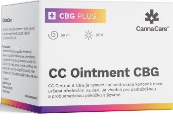 CannaCare CBG PLUS CC Ointment CBG hennepzalf