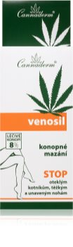 Cannaderm Venosil hemp pain relief cream konopné mazání pro úlevu těžkosti nohou